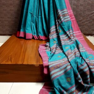Khadi Cotton Pallu Weaved Saree